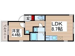 Park Asaの物件間取画像